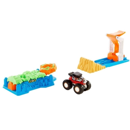 Hot Wheels Monster Trucks Kaskaderskie lądowanie